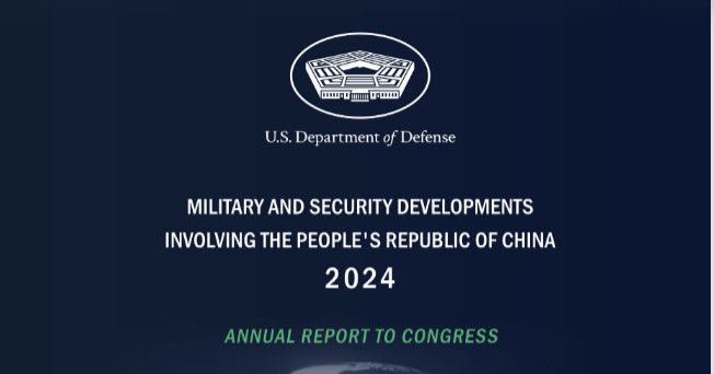  報告強調，中共致力於實現軍事現代化目標，分別於2027年、2035年及2049年達成階段性成果。 圖: 擷自X帳號@DefenseBulletin 