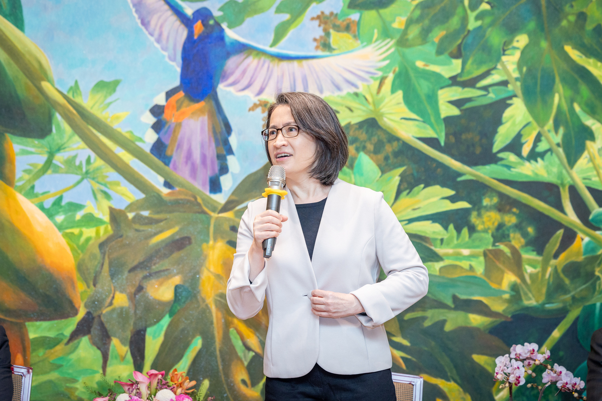  副總統蕭美琴接見美台商業協會（USTBC）訪問團。 圖：總統府提供 