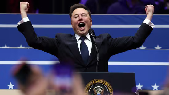 SpaceX 執行長馬斯克。 圖：翻攝自Newsmax YT 