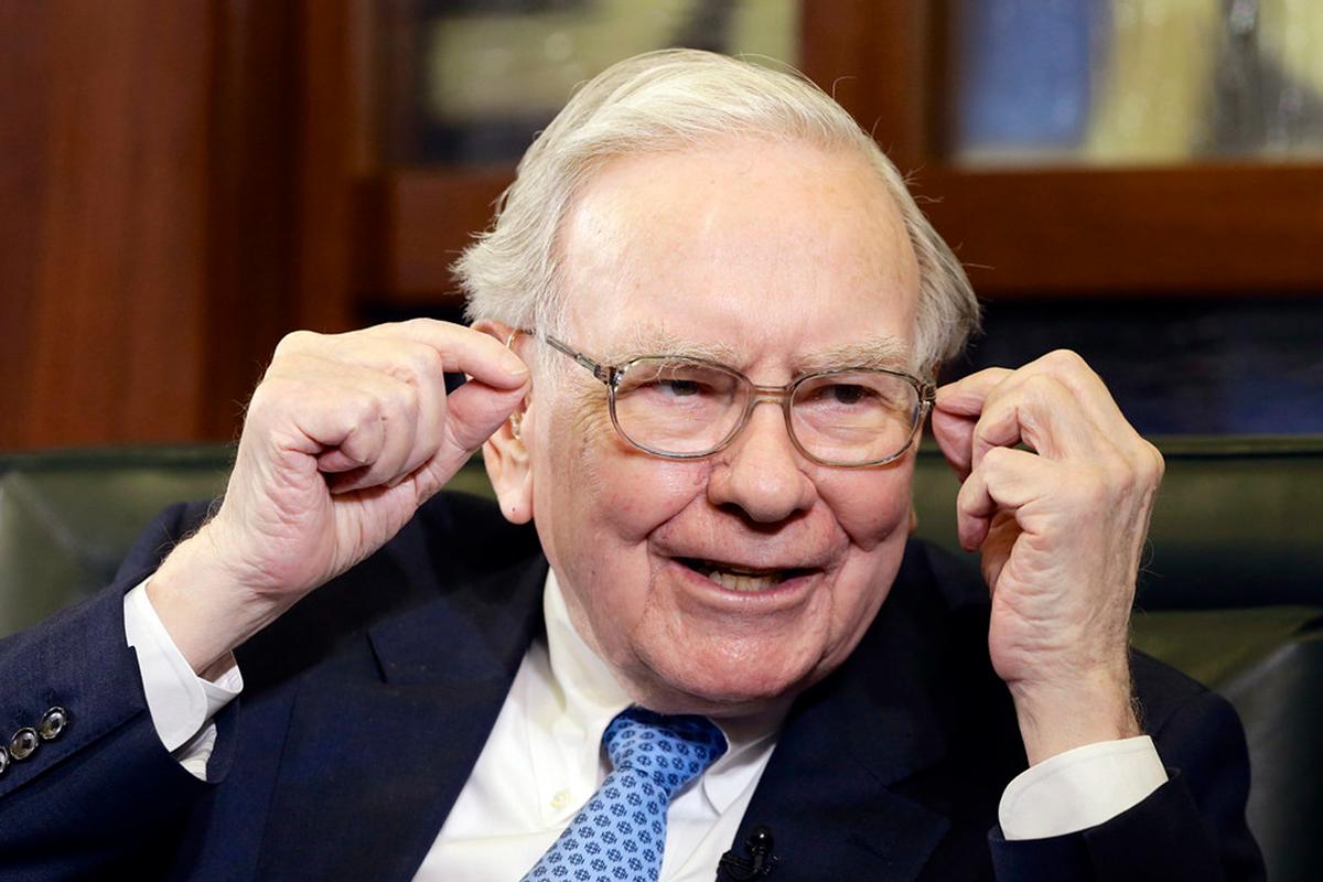「股神」巴菲特（Warren Buffett）。 圖：Flickr 