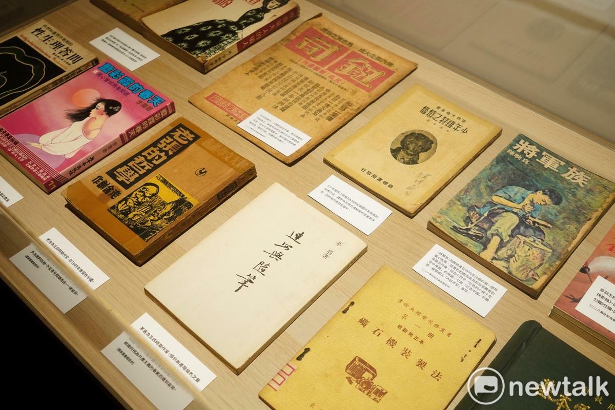 二二八事件78周年紀念活動之一的禁書特展。 圖：張良一/攝 