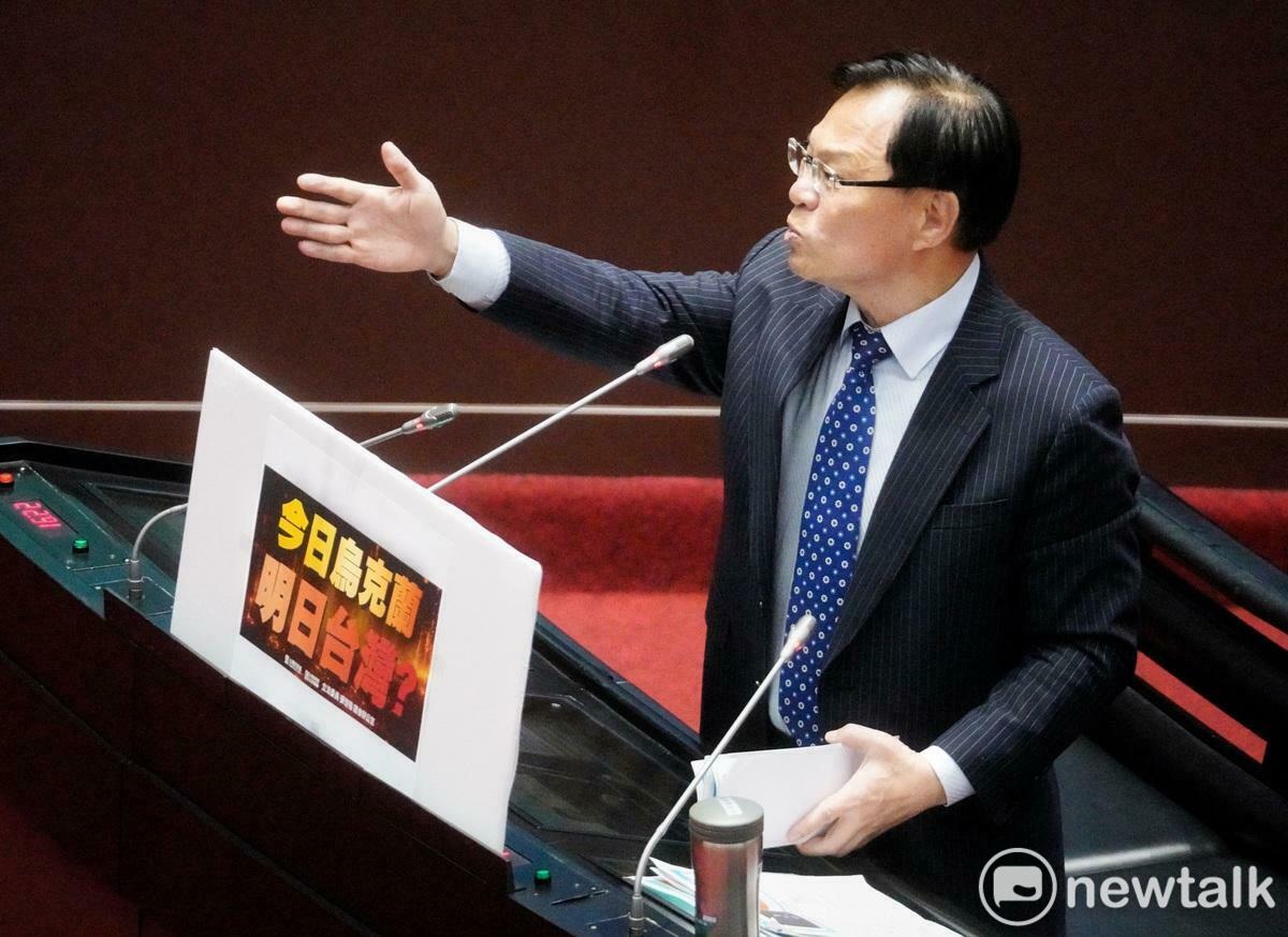 台灣民眾黨立委張啟楷。   圖：張良一/攝