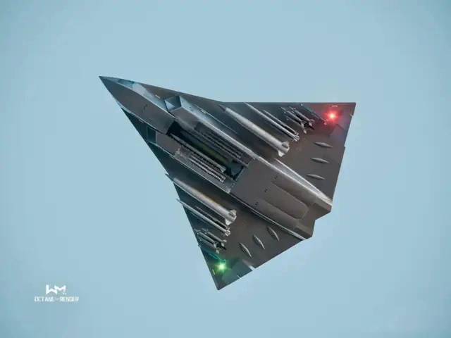  殲-36 圖：截自騰訊網/軍武次位面 