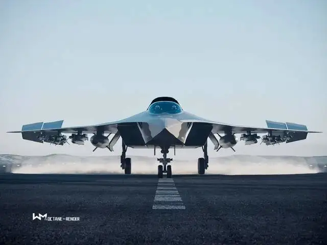  新一代作戰平台承擔的是遠程攻擊的使命，空對空攔射距離從100千米可能會翻好幾倍，空對面攻擊距離則在1000千米以上。 圖：截自騰訊網/軍武次位面 