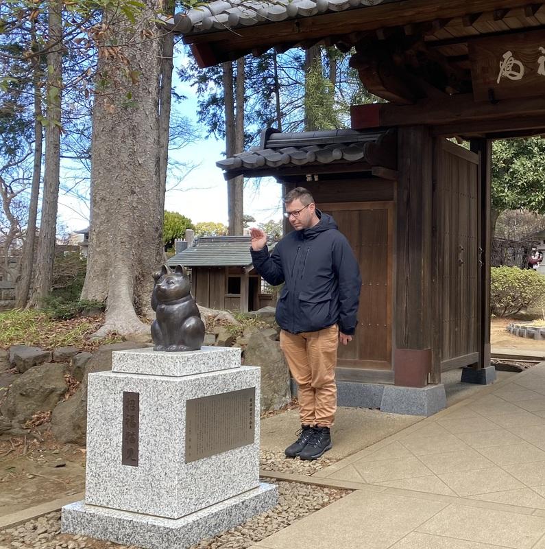  ▲日本任何角落都有許多外國客湧到，圖為東京豪德寺，平日幾乎九成都是外國客。 圖：劉黎兒／攝 