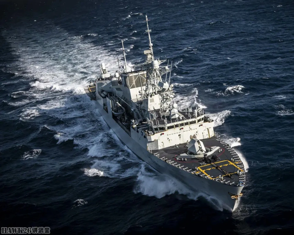  夏洛特敦號護衛艦（ FFH-339 ） 圖：截自騰訊網/hawk講武堂