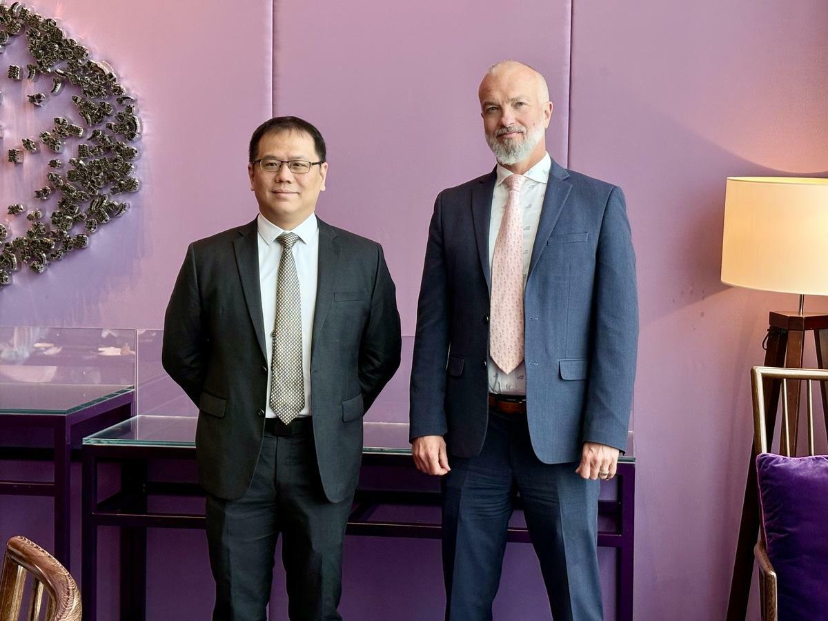 ▲安聯環球投資美國經濟學家Greg Meier及亞太區高級經濟師湯繼成。   圖：黃偉柏／攝