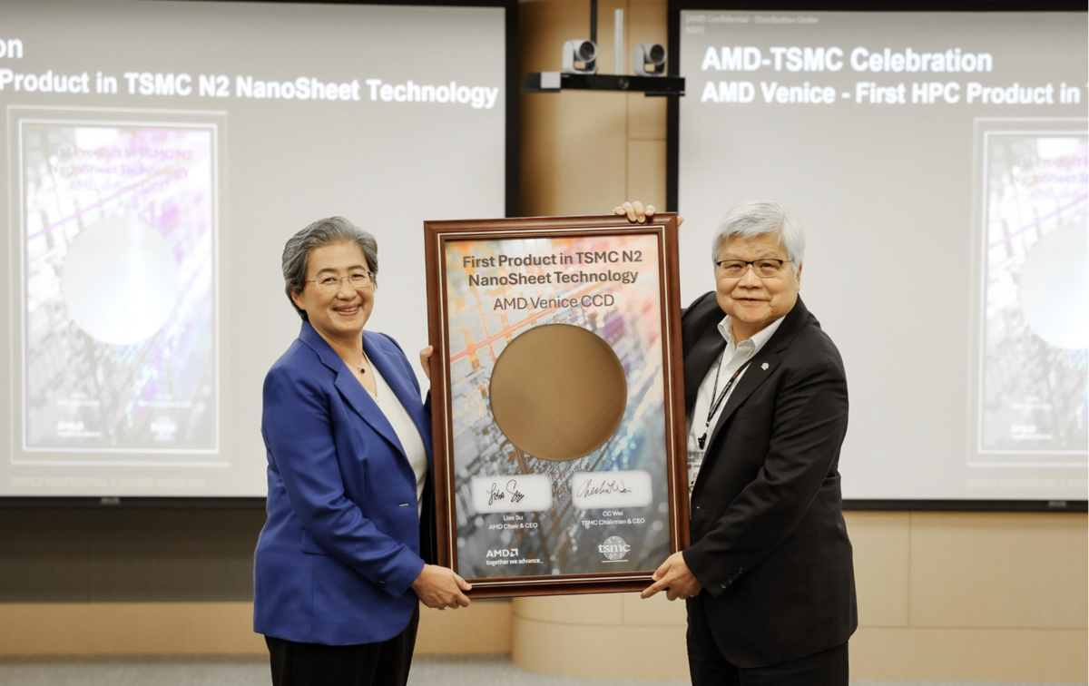 ▲超微新一代 EPYC 處理器「Venice」 將是首款採用台積電 2 奈米製程的 HPC 產品。 圖：截自 AMD 官網