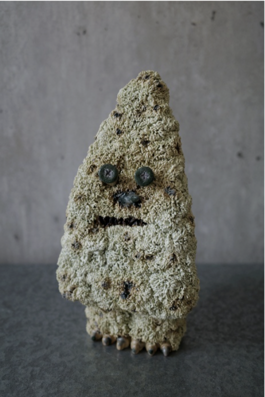 ▲非人製陶 NONHUMAN MONSTER則以土為語言，創作出擁有有趣的靈魂、帶著毛茸 質感的可愛怪獸，讓人會心一笑。 圖：富邦金／提供 