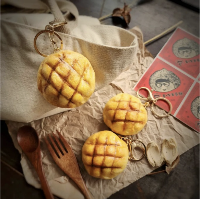  ▲包．手作羊毛氈運用自創工藝技法，將羊毛氈化為栩栩如生的台灣美食，細緻呈現記 憶中熟悉的家鄉味。 富邦金／提供 