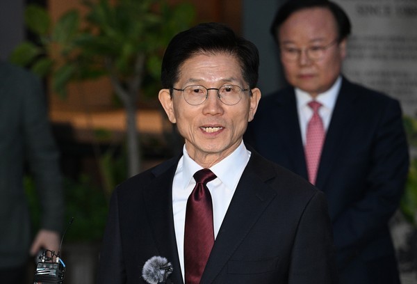  金文洙在經歷風波後確定代表國民力量黨出戰總統大選。 圖：翻攝自央視網 