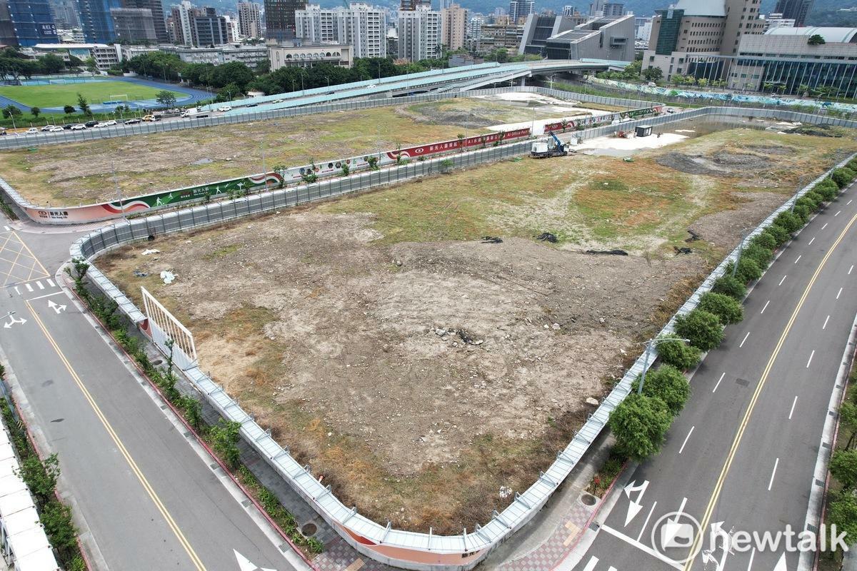 ▲位於北投士林科學園區（北士科）的新壽 T17、T18 土地，合計約 3.89 公頃。 圖：張良一／攝 