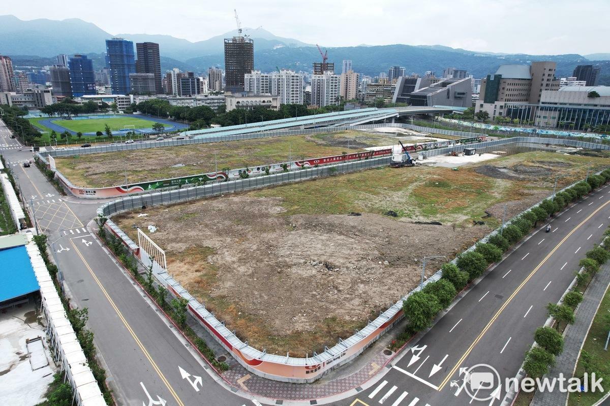 北士科 T17、T18 之新光人壽地上權土地。 圖：張良一／攝（資料照） 