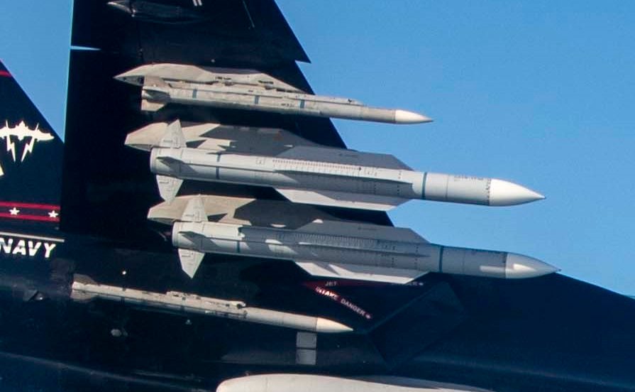  美軍 AIM-260 飛彈。 圖：翻攝自@ndmk_mgnt_bot 