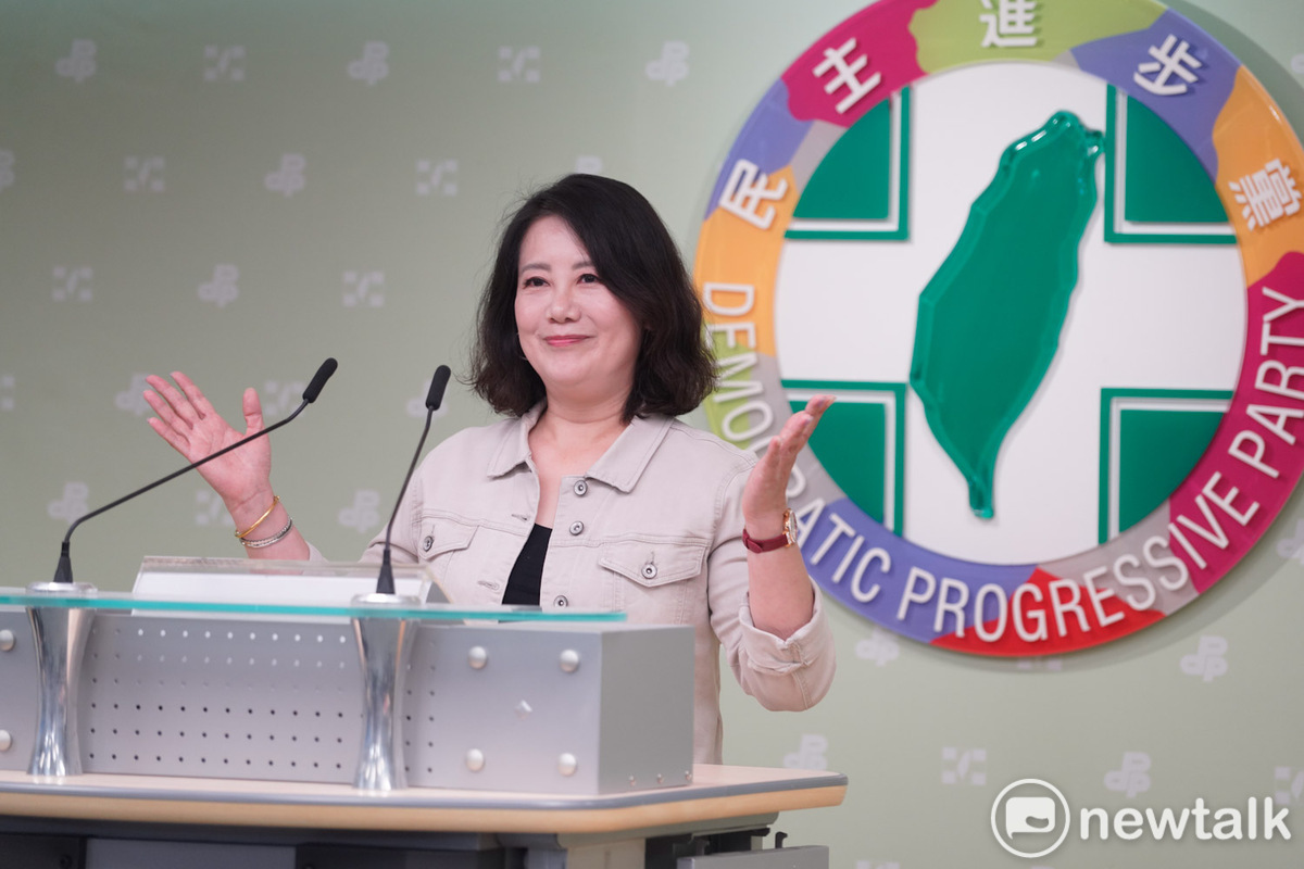 吳思瑤說，民進黨團會持續自我要求跟督促。 圖：張良一/攝 
