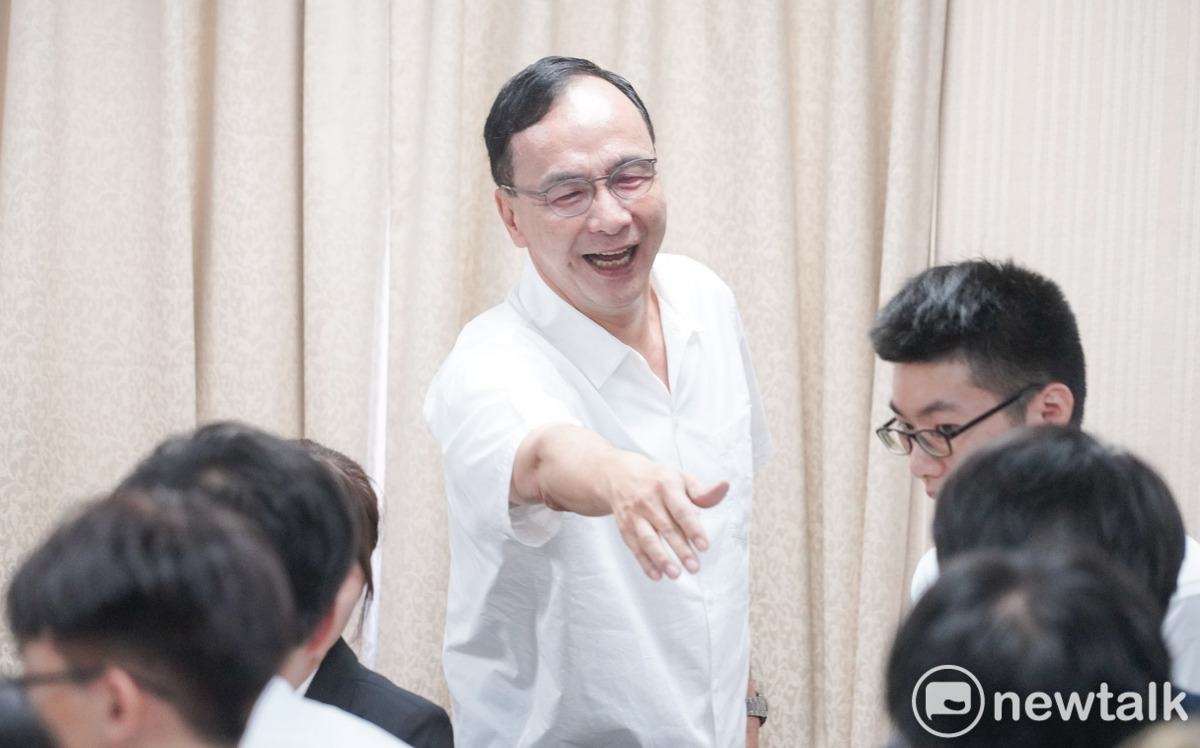 郝龍斌選主席？ 朱立倫：大家先冷靜一下　