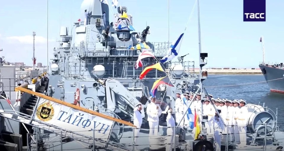  颱風號戰艦。 圖：翻攝自零度Military 