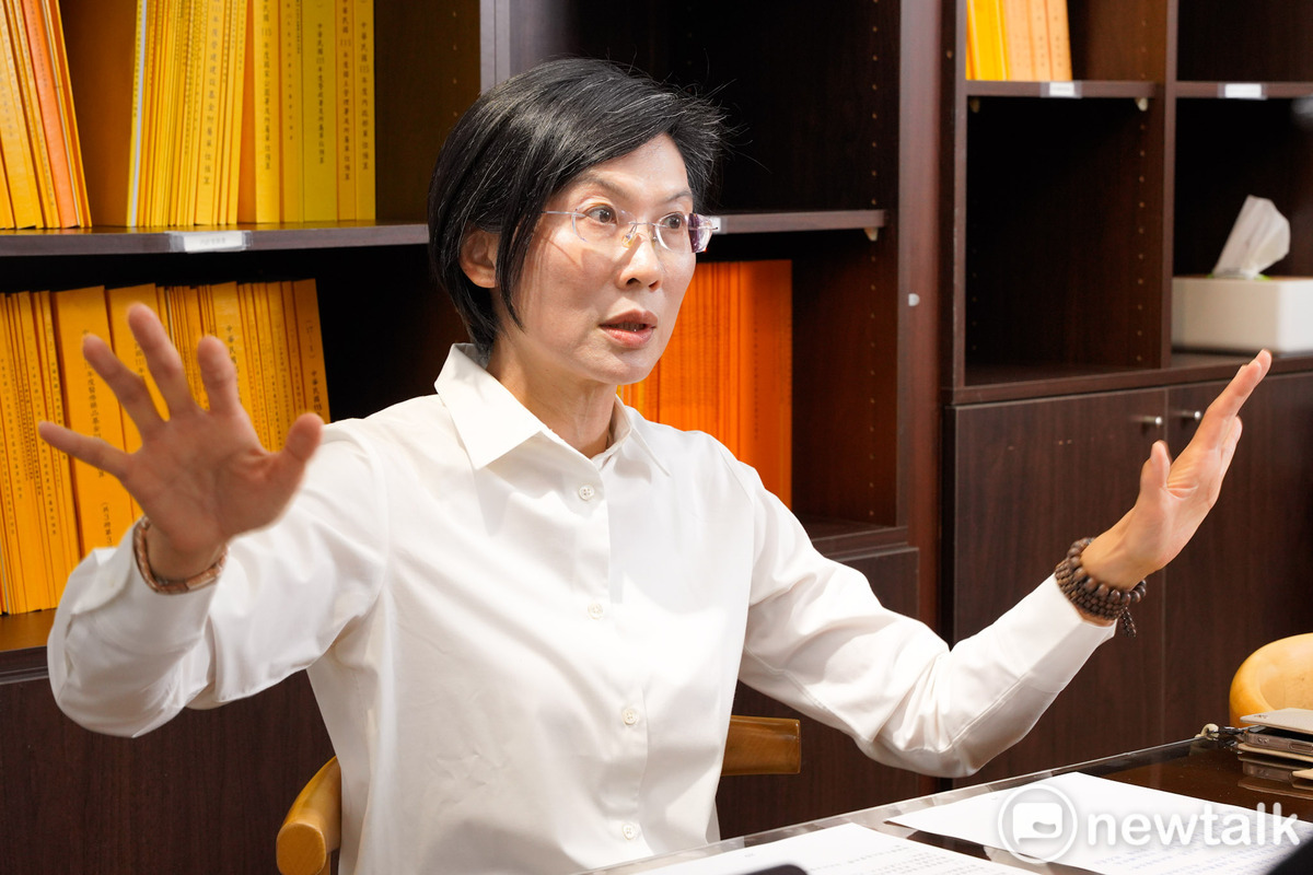 林岱樺挺柯建銘任期到明年2月。 圖：張良一/攝 