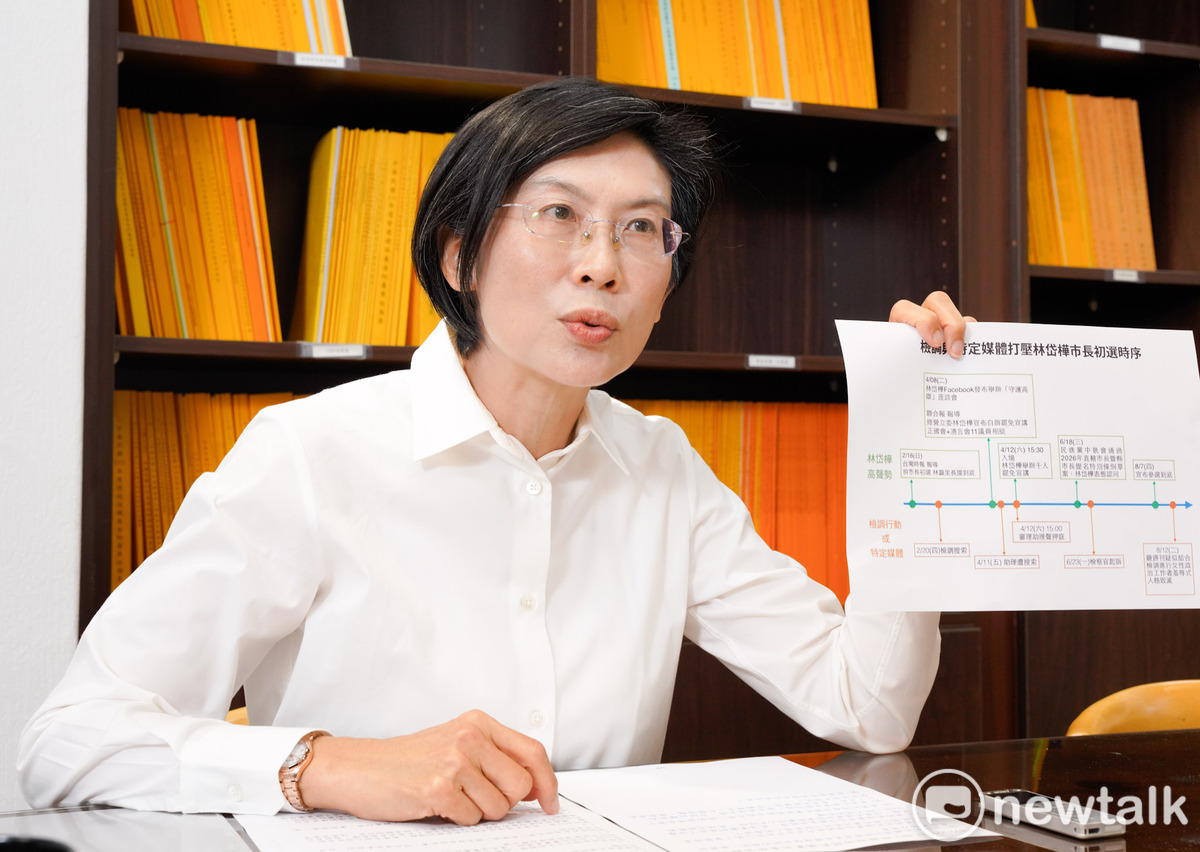  民進黨立委林岱樺專訪。 圖：張良一/攝 