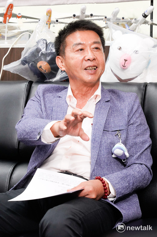  民進黨立委許智傑專訪。 圖：張良一/攝 