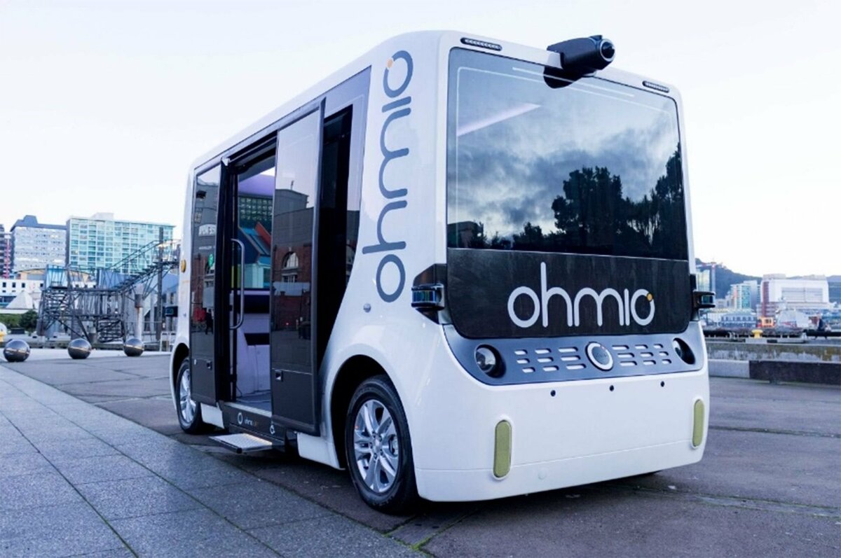  Ohmio 自駕巴士。 圖：翻攝自Ohmio官網 