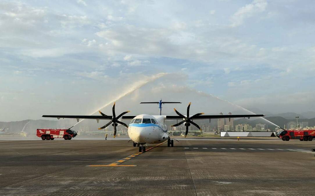華信航機汰舊換新!ATR新機今抵達松機 增國內航線運能