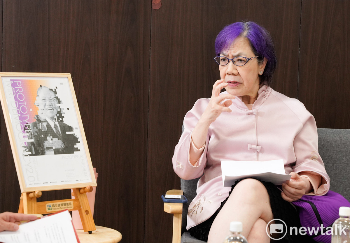  李登輝基金會董事長李安妮專訪。 圖：張良一/攝 