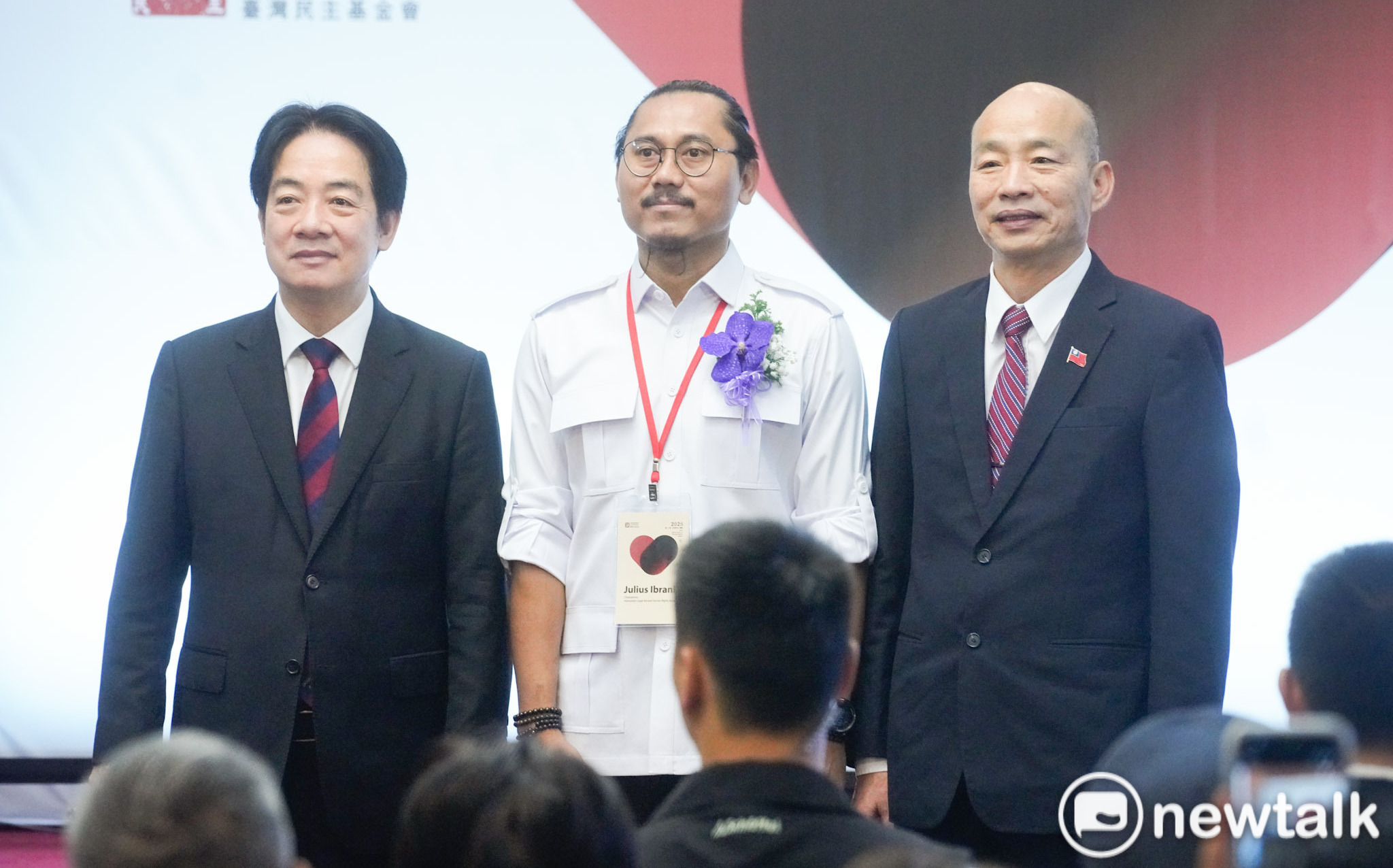 頒10萬鎂給亞洲民主人權獎得主 韓國瑜：中華民國有責讓民主跨越疆界