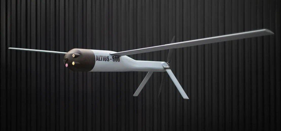  Altius-600M 自殺式無人機。(示意圖) 圖：翻攝自@front_ukrainian 