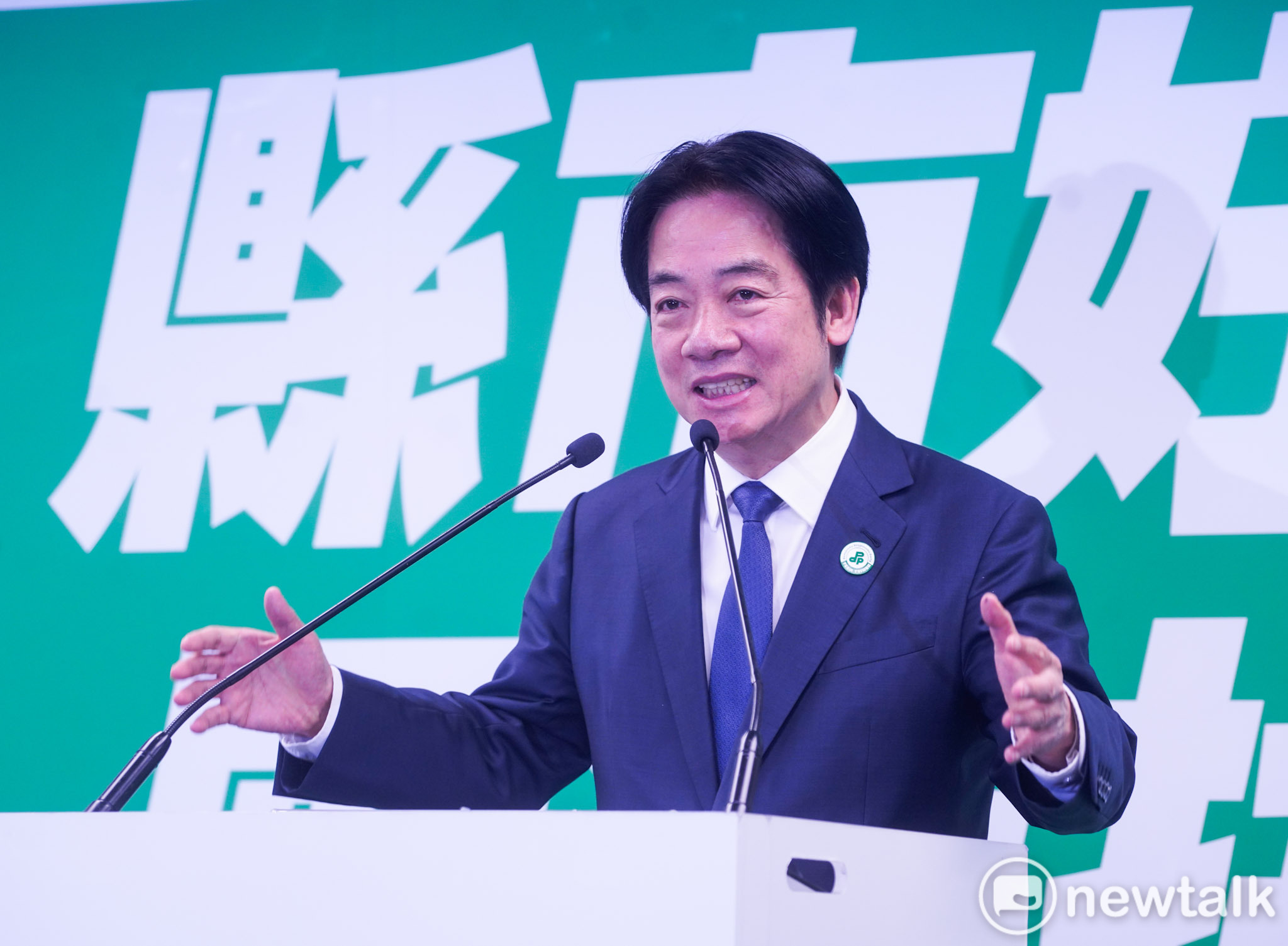  賴清德必須認可陳亭妃所代表的民意。 圖：張良一/攝 