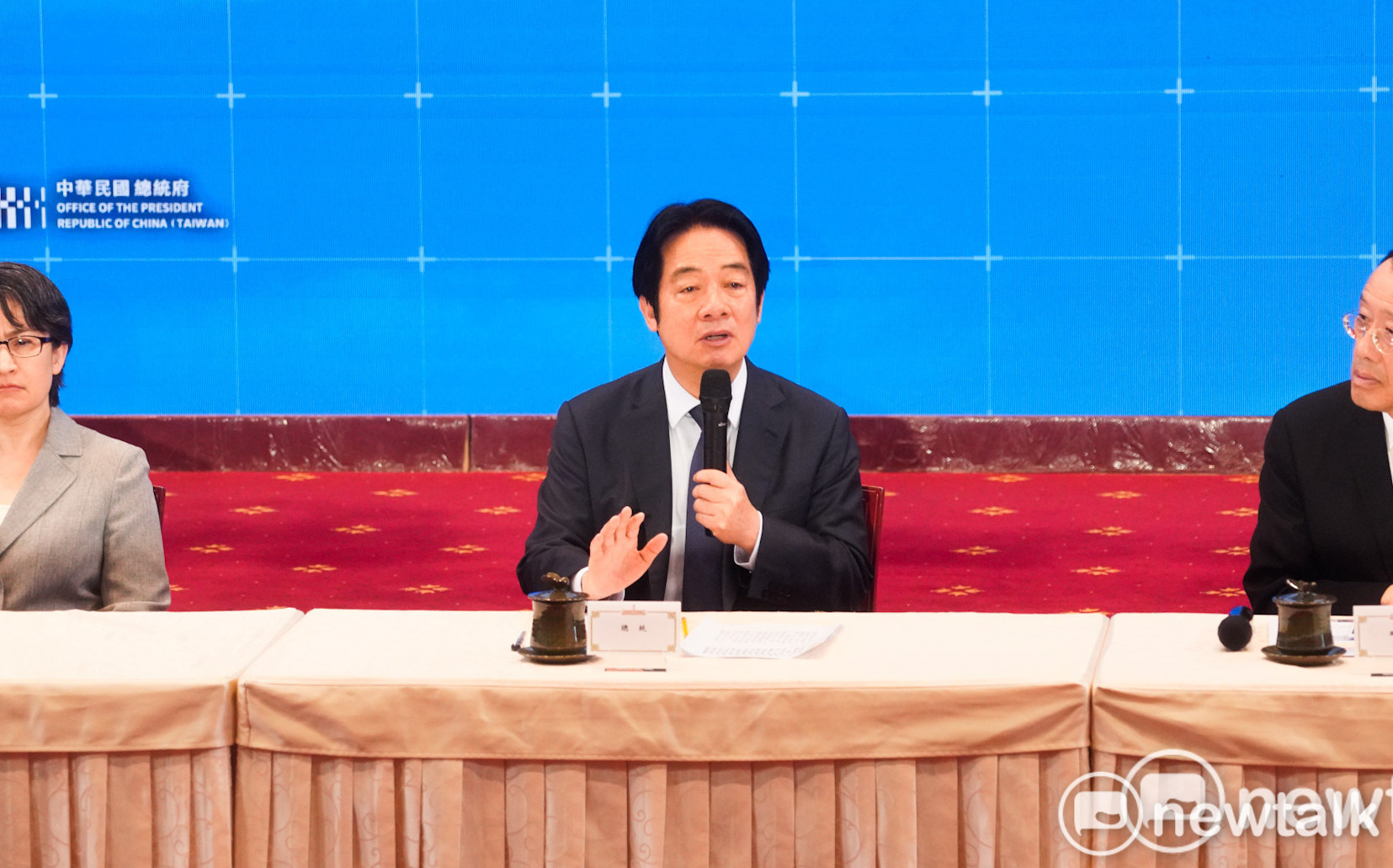 邀五院院長茶敘  賴清德不談任務：看能否「化干戈為玉帛」 