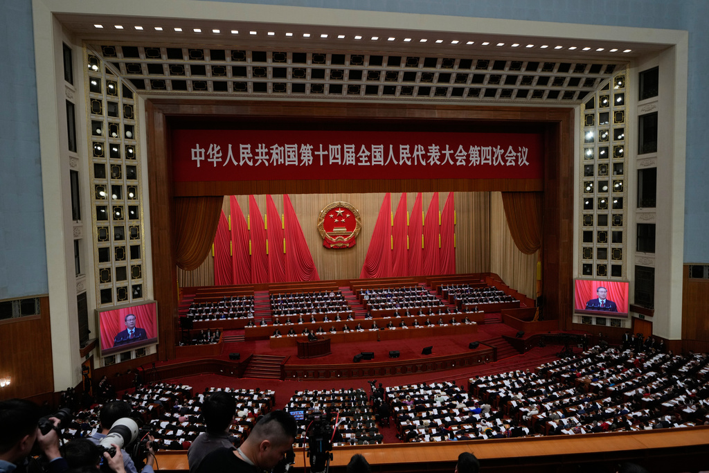 在今年的全國人民代表大會上，中國政府強調「擴大內需」的重要性。 圖：達志影像／美聯社（資料照） 