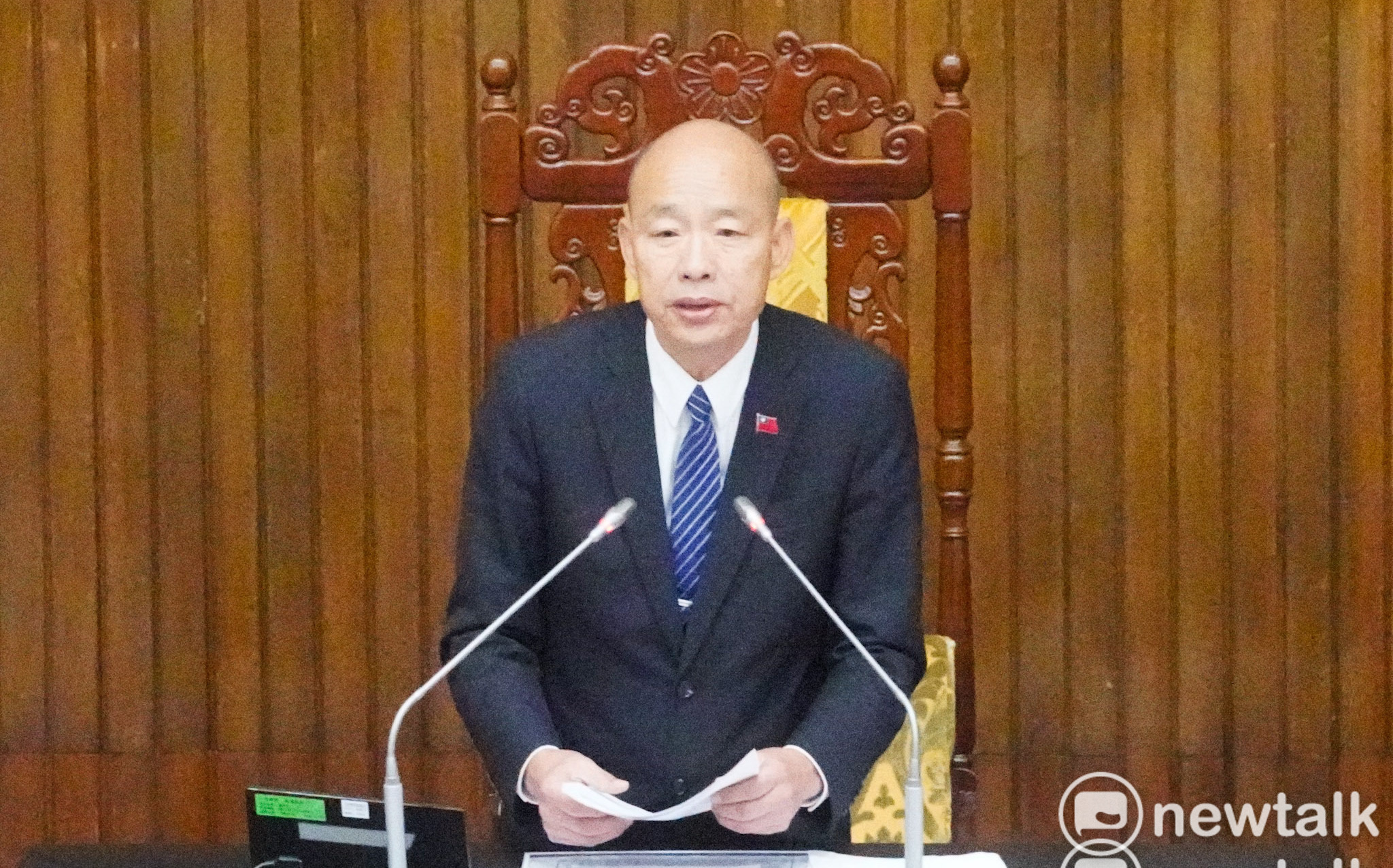 范雲尷尬喊錯名！韓國瑜偷酸：謝謝范雲、韓院長