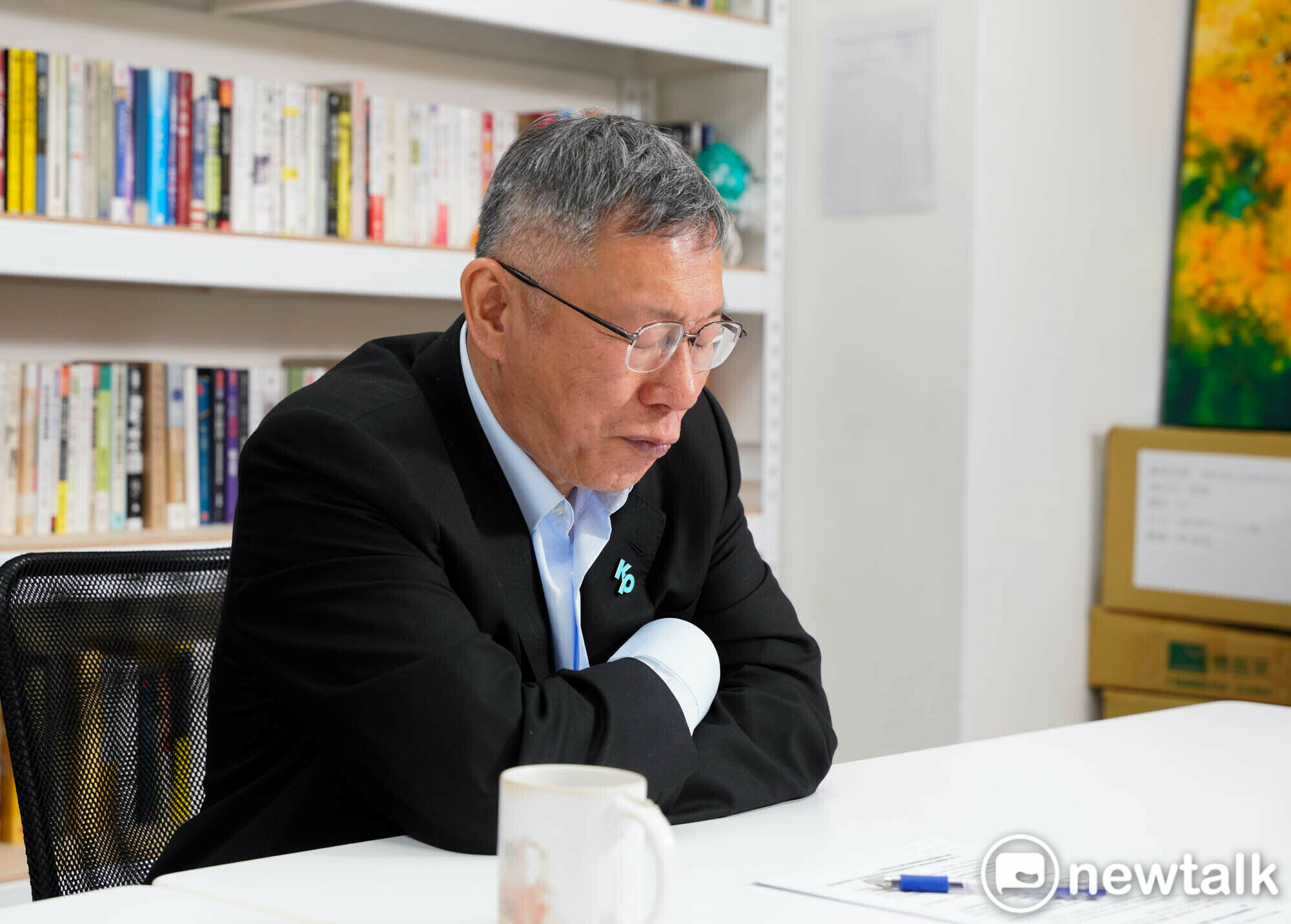 柯文哲專訪6/7》藍媒看到我都很焦慮  傅崐萁虧我還想跟綠合作