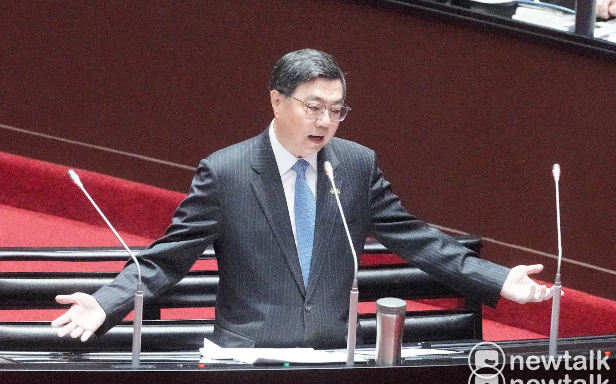 卓揆感謝中油論惹議 國民黨轟:基本施政責任包裝成恩惠