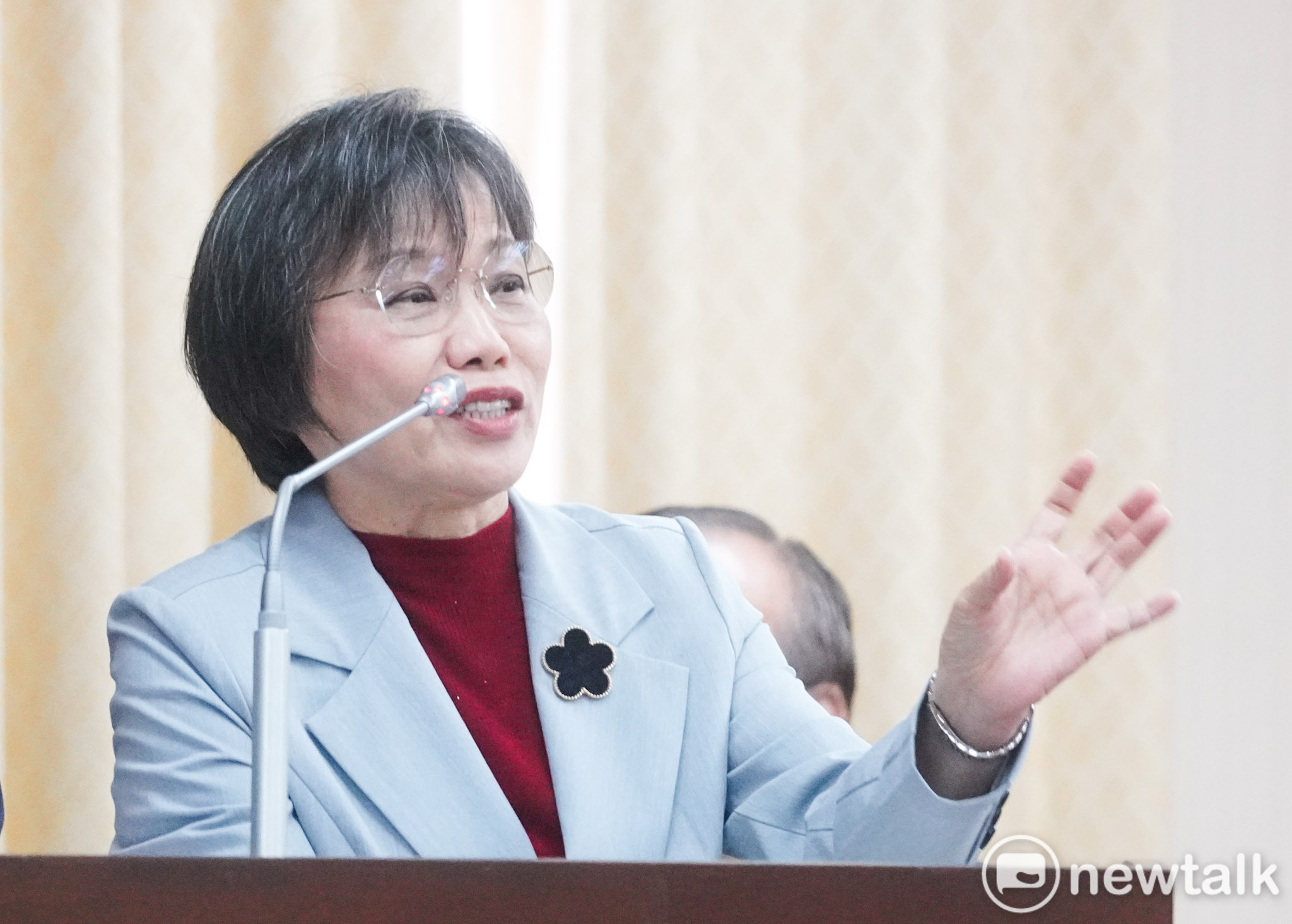  內政部長劉世芳。 圖：張良ㄧ/攝（資料照） 