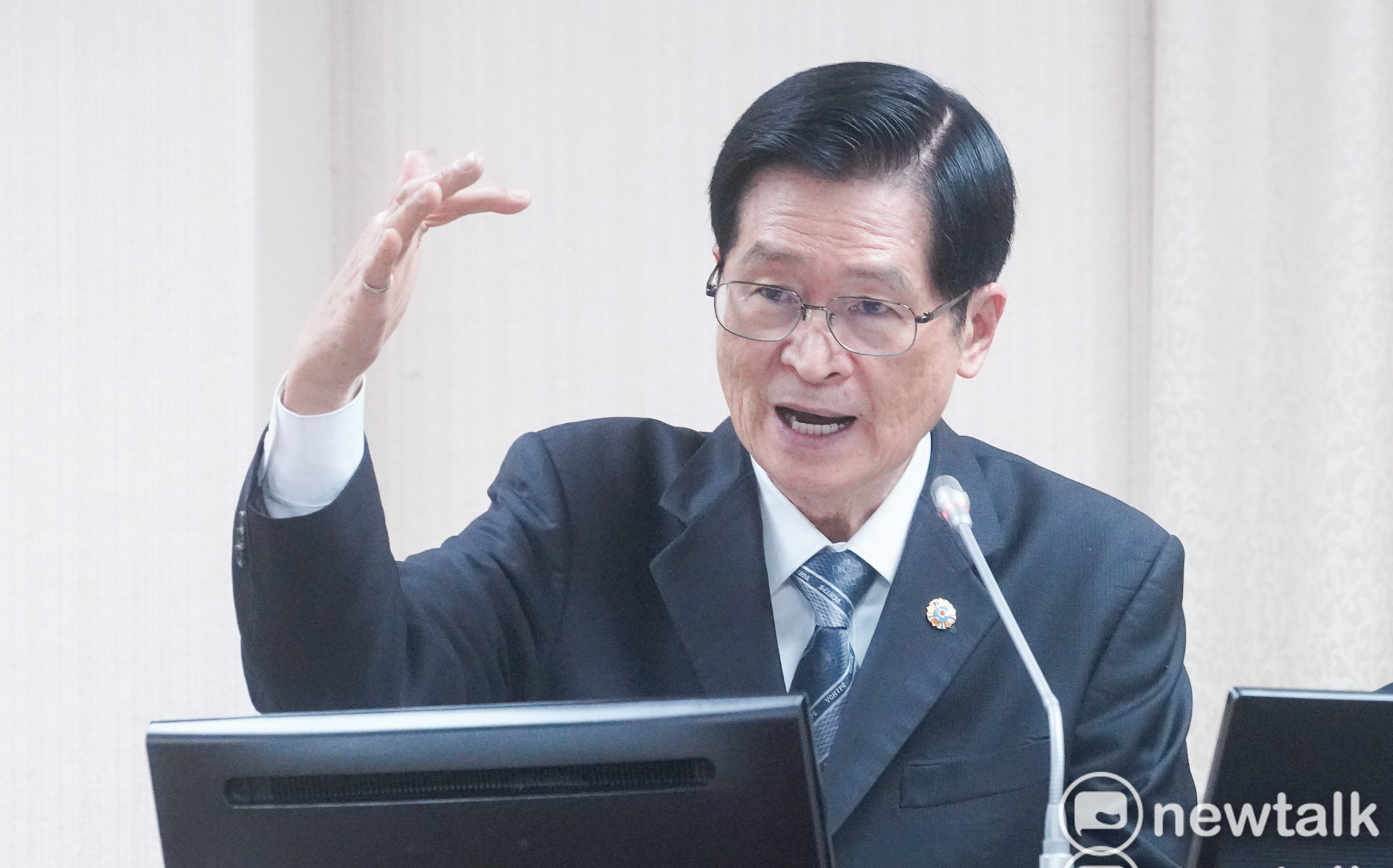 和平要靠實力!嚴德發籲朝野支持國防部版特別條例