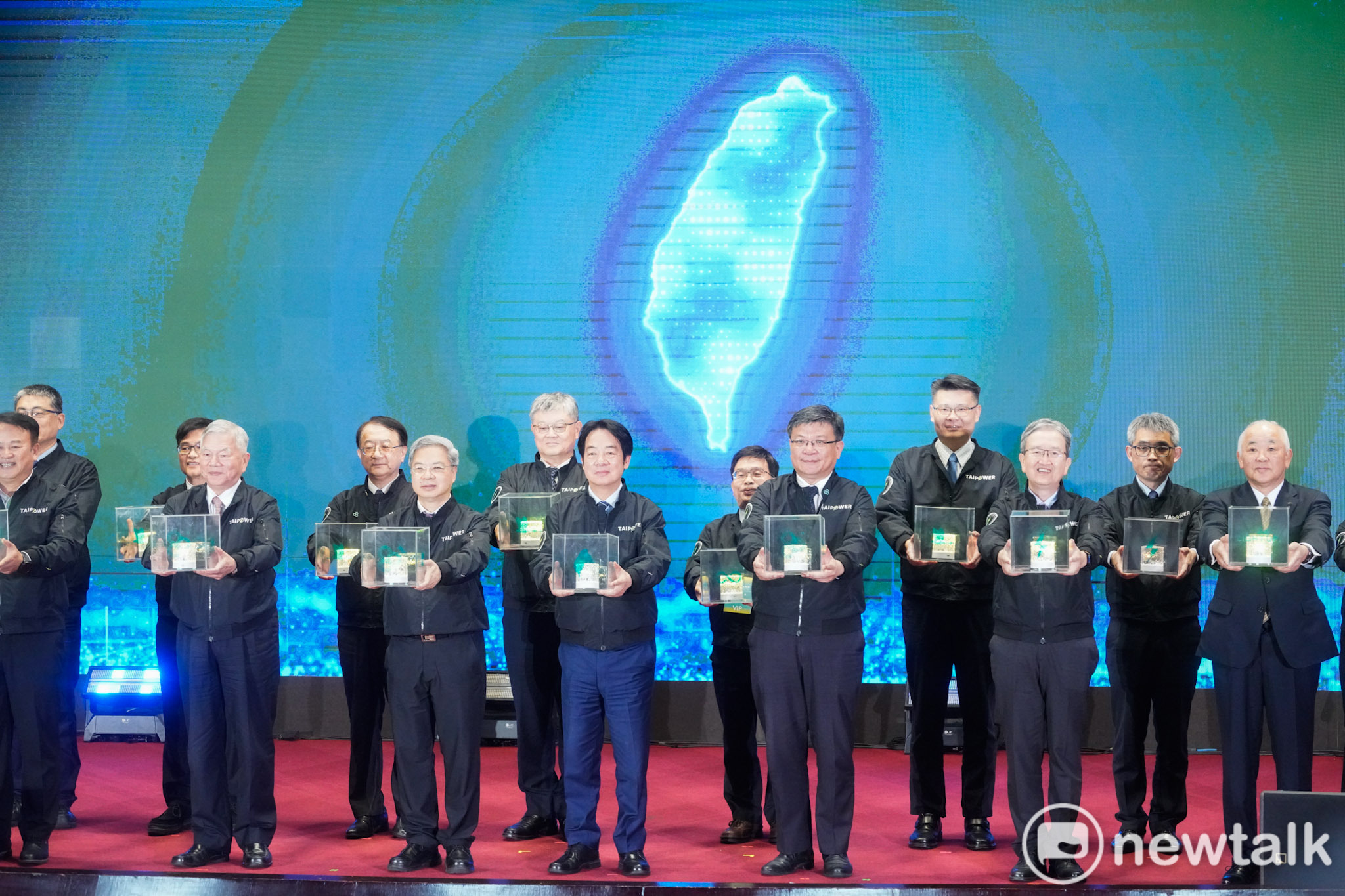 虧林岳平該拿冠軍了吧！賴清德自曝是台電女婿：用電快速成長要落實「3工作」
