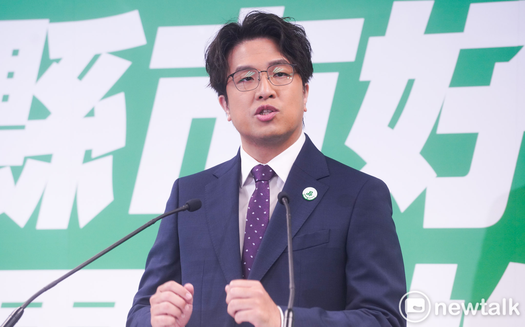 徐國勇允諾出任競選總督導 沈伯洋：我沒有勝選方程式 