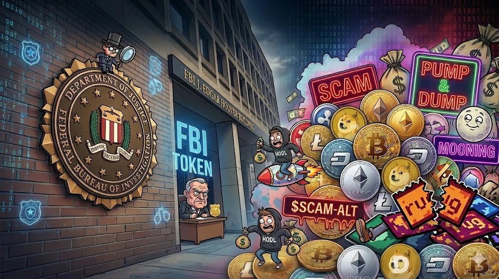  FBI釣魚發幣行動展現美國執法單位對抗新型態金融犯罪的極高技術能力 圖：AI示意圖 