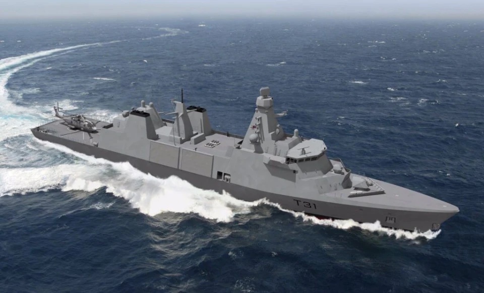  英國 31 型輕級護衛艦。 圖：翻攝自軍武次位元 