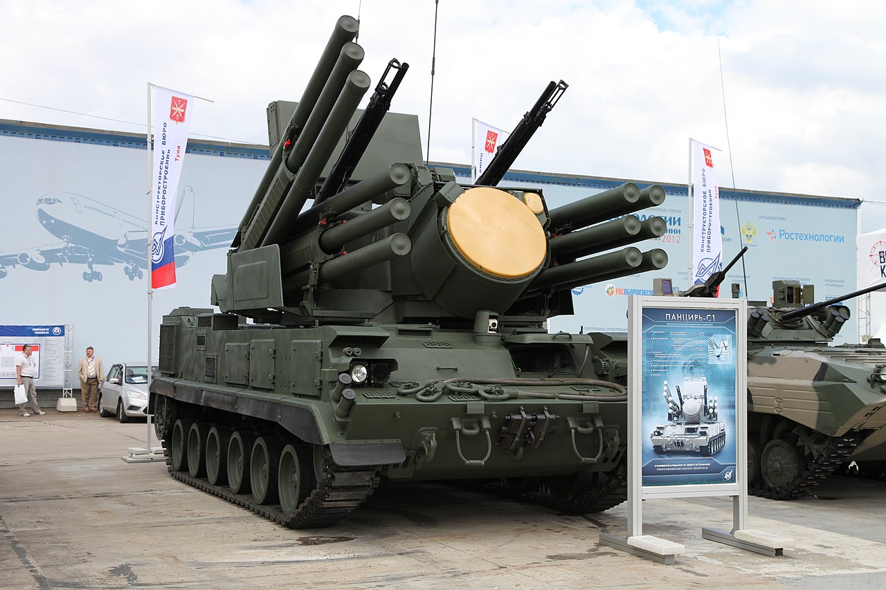 鎧甲-S1（Pantsir-S1）防空飛彈系統 圖：翻攝自 維基 