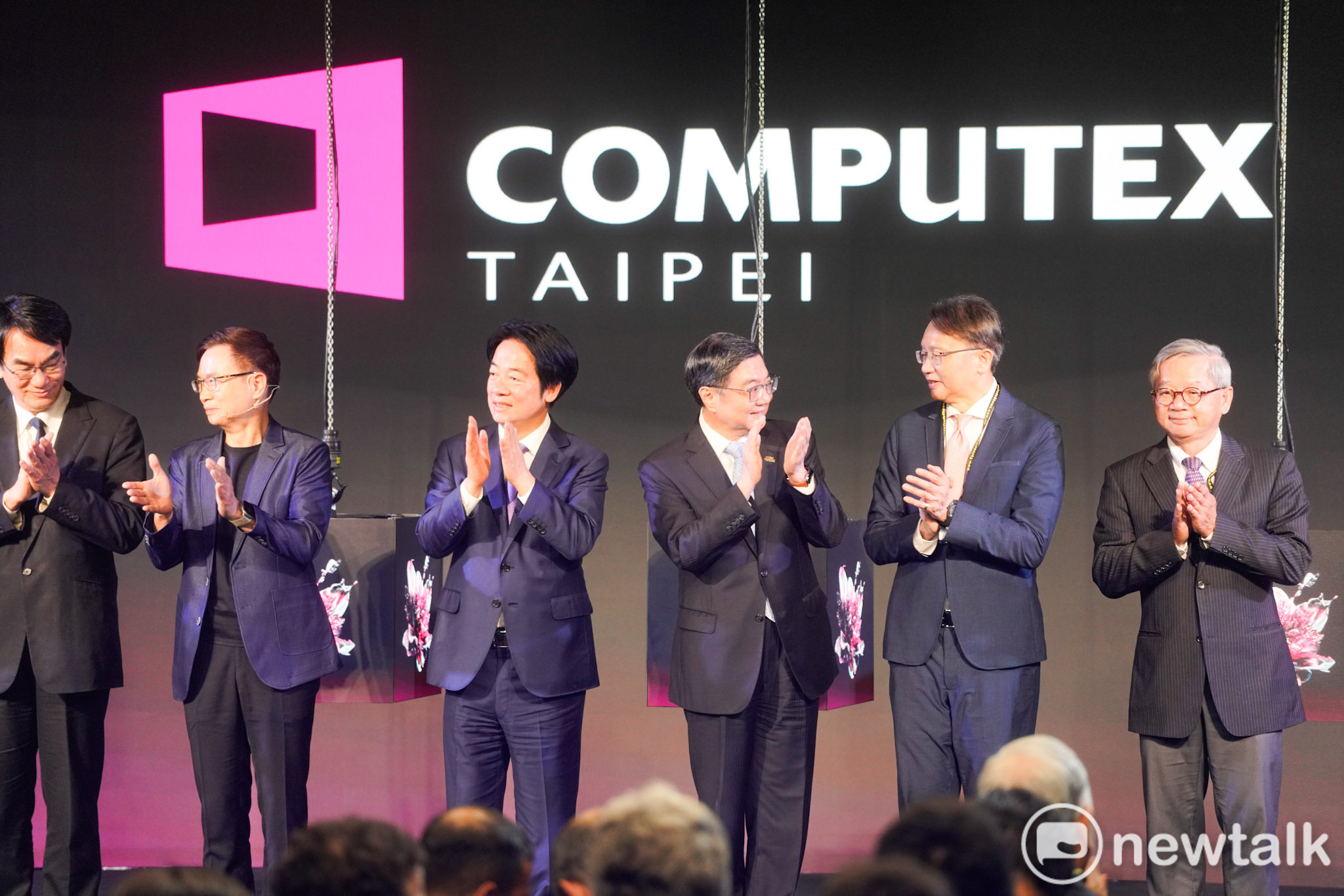 賴清德出席2026台北國際電腦展開幕典禮。 圖：張良一/攝 