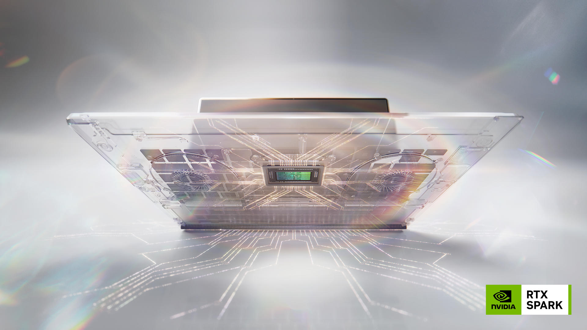 ▲結合 AI 生成、建造工作流程和遊戲體驗的 RTX Spark 晶片。 圖：翻攝自 NVIDIA 官方 X 影片