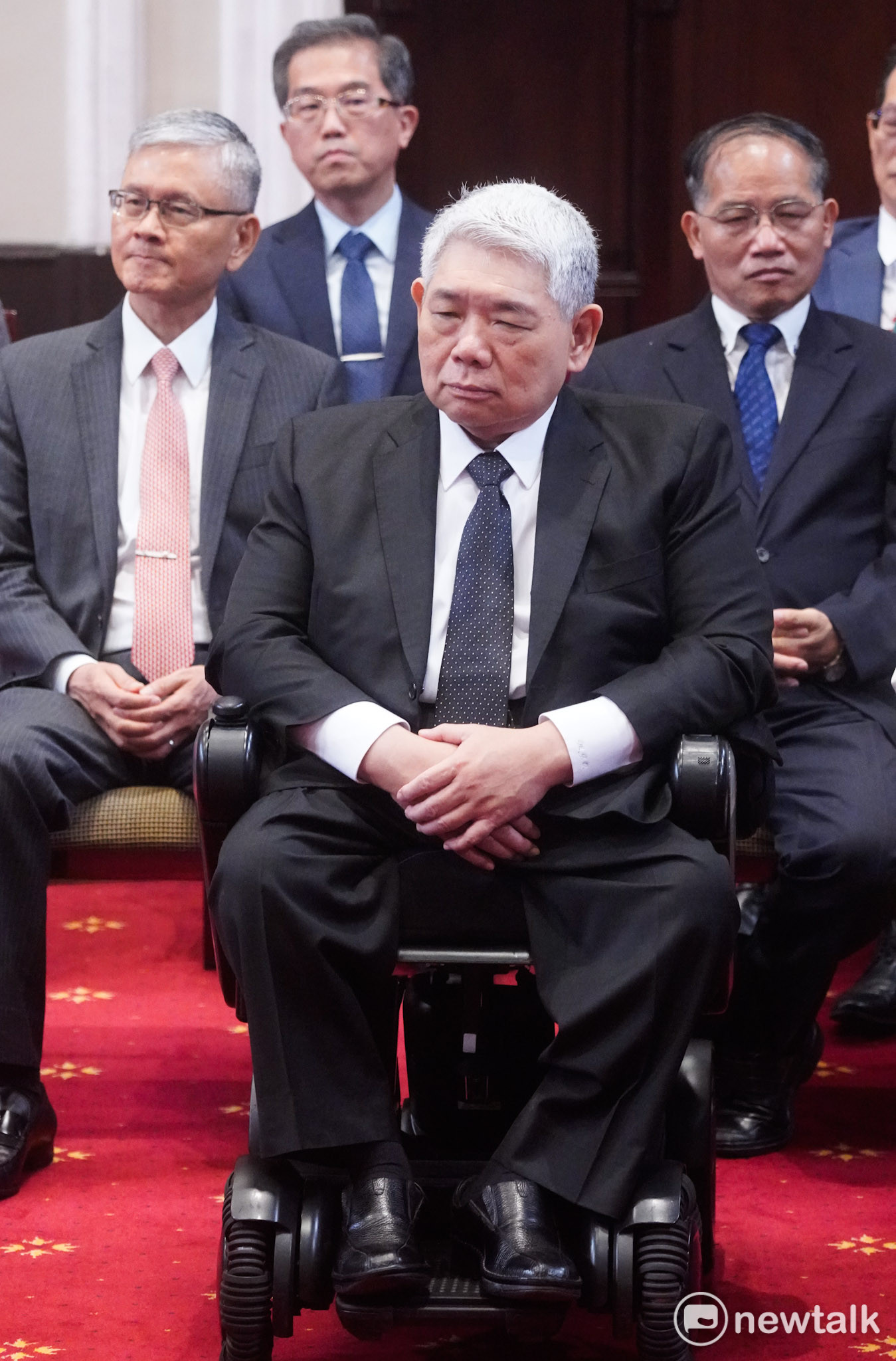 圖中為監察院副院長被提名人王榮璋。 圖：張良一/攝 