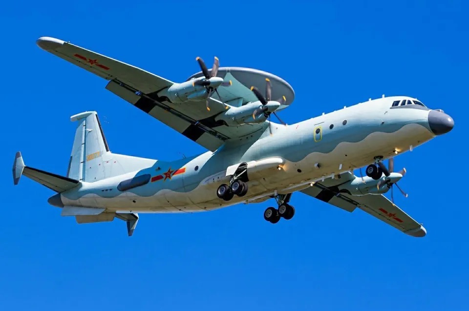  中國先進預警機空警 500。 圖：翻攝自零度MIlitary 