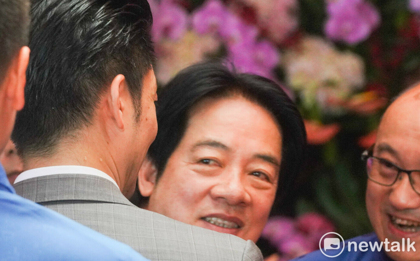 賴清德當面提內湖淹水 蔣萬安喊:蒼生為念 拒製造仇恨、對立