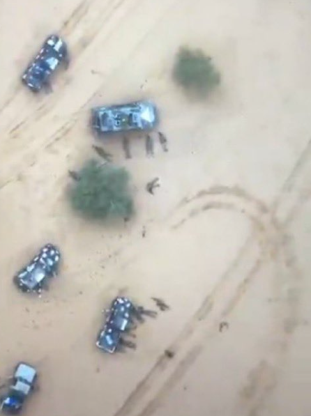  這次慘烈的戰術撤退，不僅導致多名軍人淪為戰俘，更重創莫斯科在西非的軍事威信。 圖：翻攝自 X @visegrad24 
