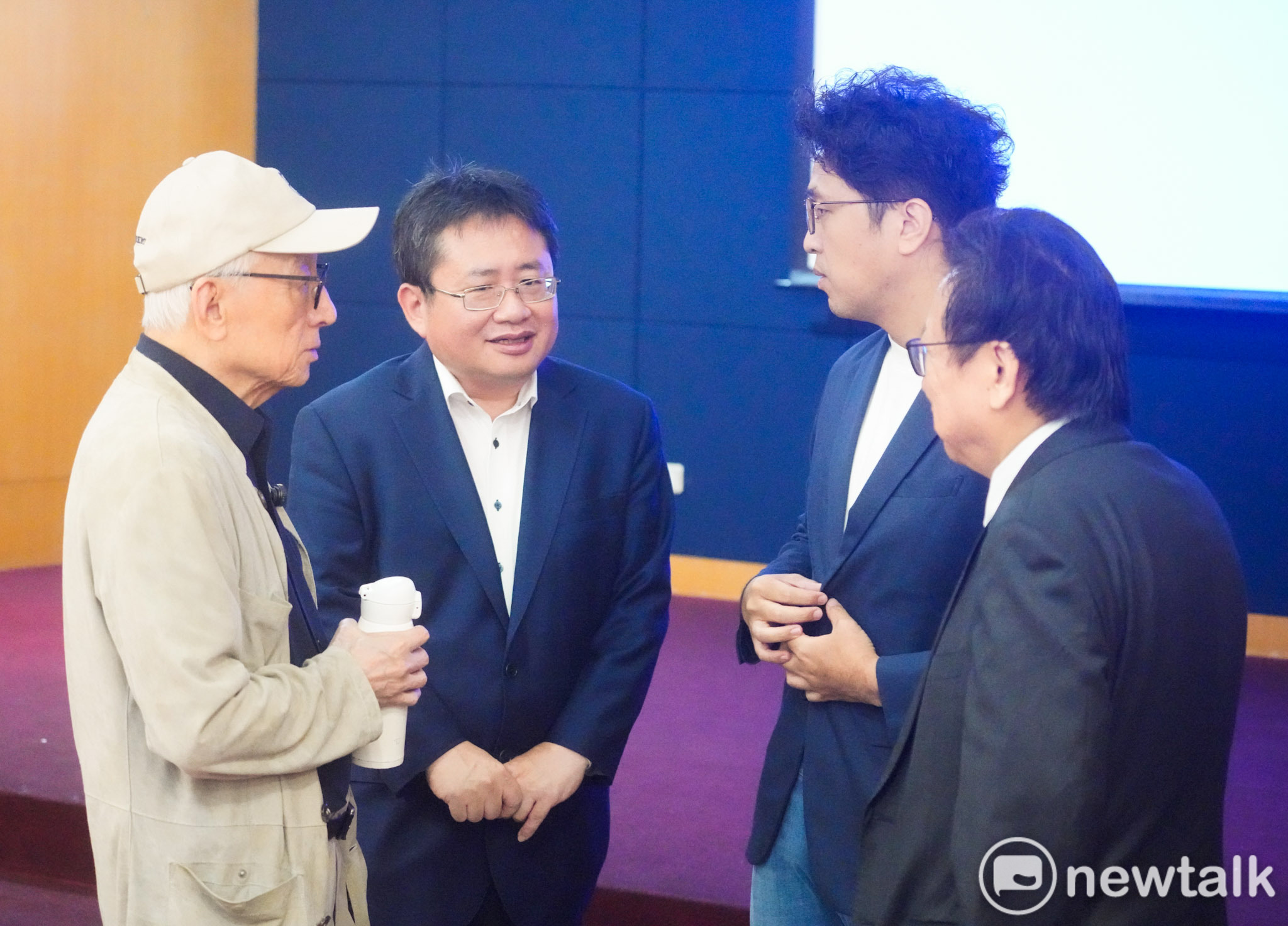 曹興誠今天公開力挺沈伯洋 圖：張良一/攝 