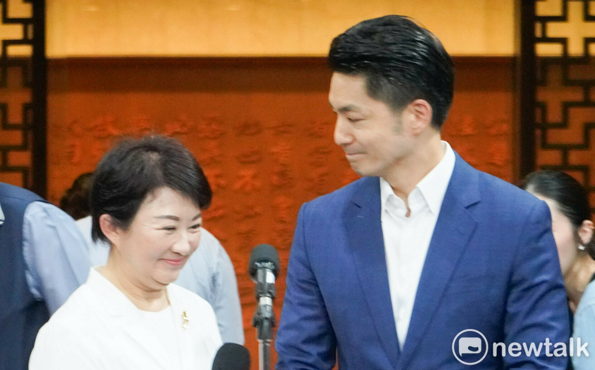 盧秀燕備戰2028?「盧蔣配」有譜? 蔣萬安全說了